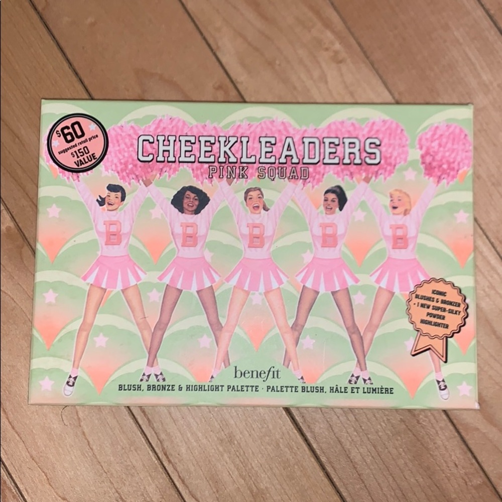BENEFIT CHEEKLEADERS PINK SQUAD PALETTE! NWT!